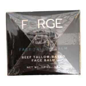 Forge Skin Men's Face Cream Beef Tallow Face Balm Exp 2027 Fast Ship New Sealed